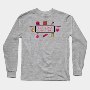 Save Game? Long Sleeve T-Shirt